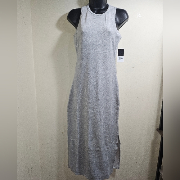 NWT Juicy Couture Velour Tank Dress Small Gray - Picture 3 of 8